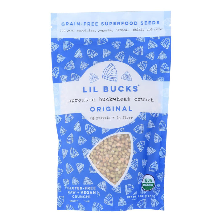 Lil Bucks - Buckwheat Sprtd Original - 6 Oz | Pack of 6 - Plan-txs