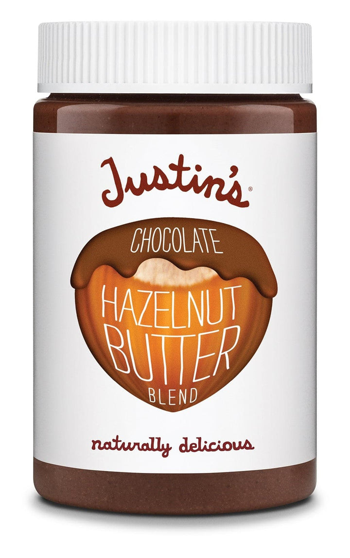 Justin's Hazelnut Butter Blend Chocolate Almond 16 Oz | Pack of 6 - Plan-txs