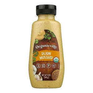 Organicville Organic Dijon Mustard 12 Oz -  Pack of 12