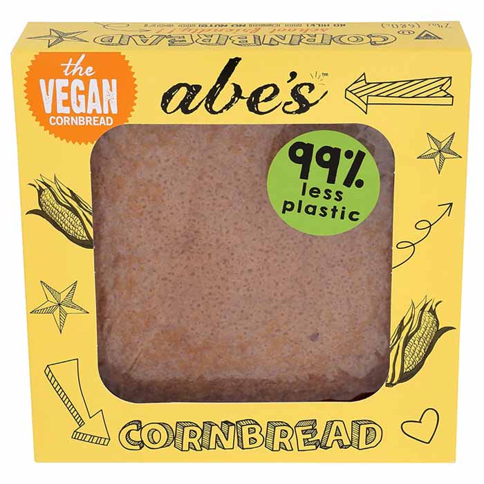 Abe's - Vegan Square Cake Cornbread, 24oz 