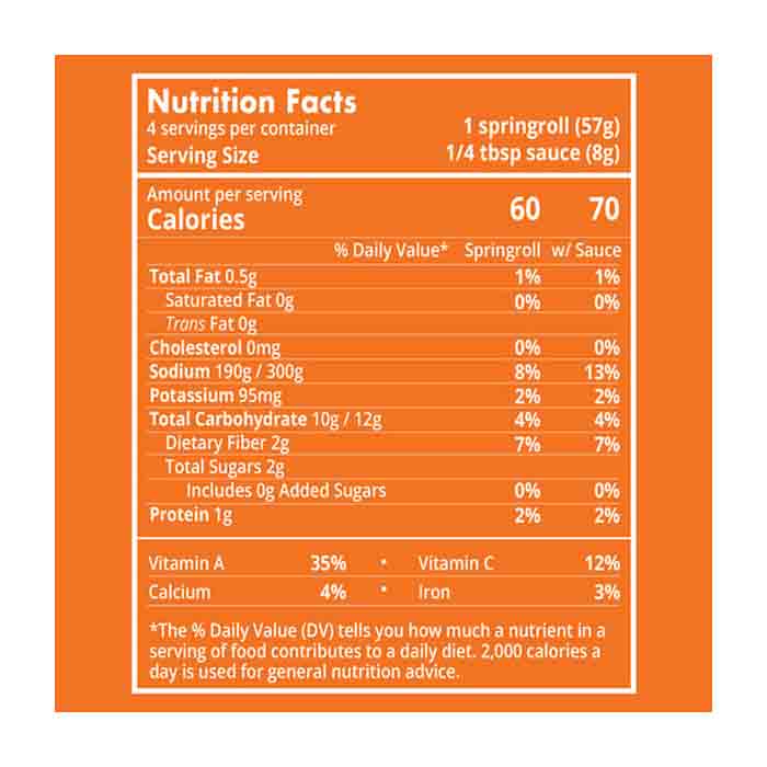 Ai Vy Springrolls - Kimchi Spicy Edamame Rolls Spring, 9oz  - Back