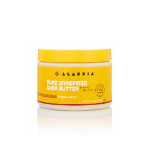 Alaffia Pure Unrefined Shea Butter, Passion Fruit - 11 Oz - Plan-txs