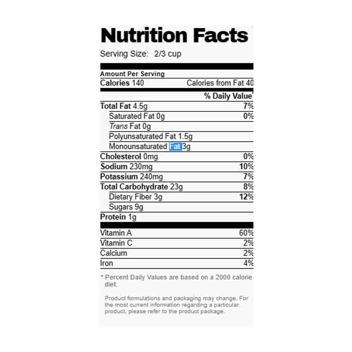 Alexia - Potato Puffs Sweet Potato, 20oz - Back