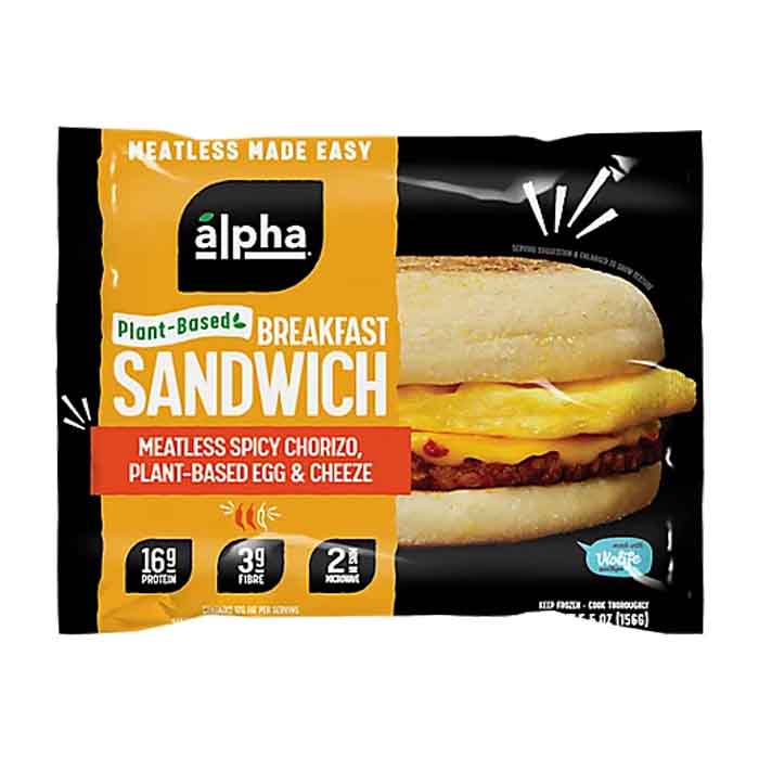 Alpha Foods - Sandwich Breakfast Chorizo, 5.5oz