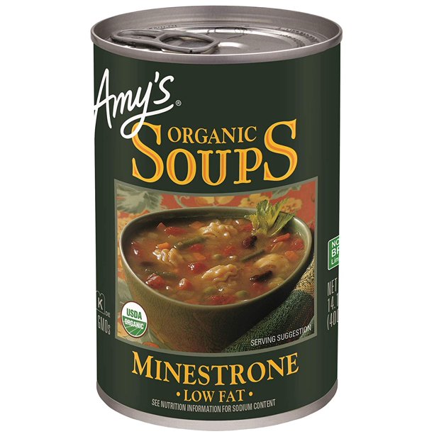 Amy's Organic Minestrone Soup 14.1oz | Pack of 12 - Plan-txs