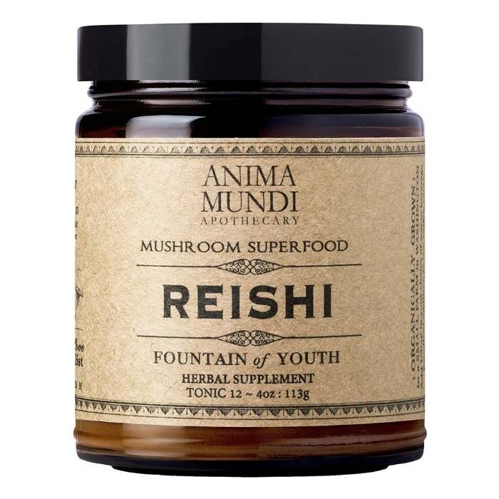 Anima Mundi - Reishi Powder: Fountain of Youth, 4oz - front