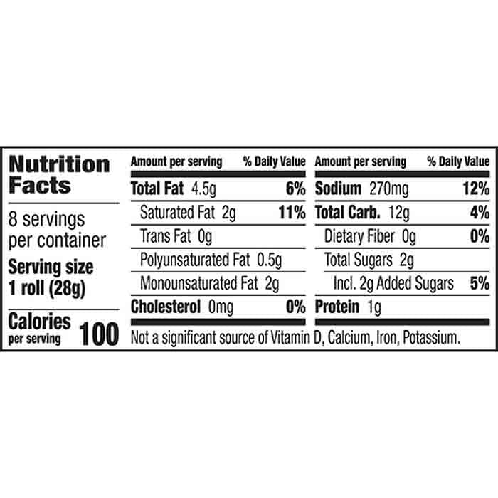 Annies Homegrown - Cresent Roll, 8oz - Back