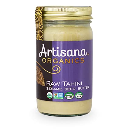 Artisana, Organic Raw Tahini, Sesame Seed Butter, 14 oz
 | Pack of 6 - Plan-txs