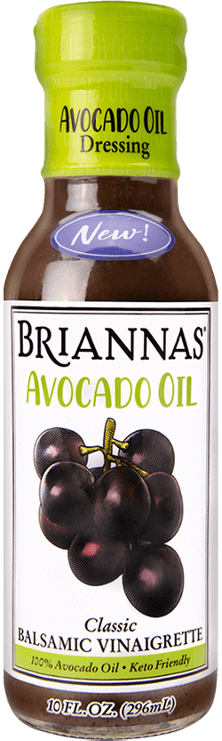 Briannas - Avocado Oil Classic Balsamic Vinaigrette, 10 fl oz | Pack of 6 - Plan-txs