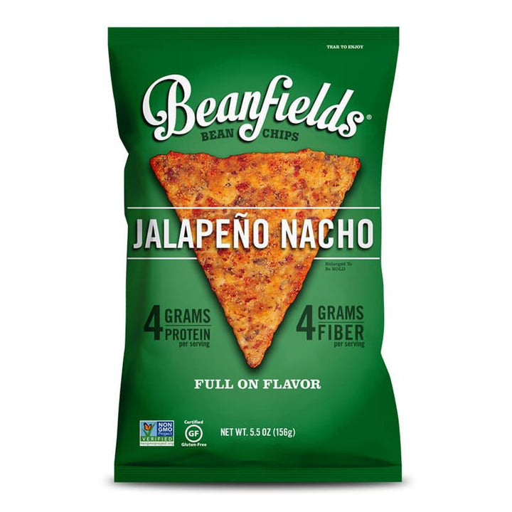 BEANFIELDS - JALAPENO NACHO BEAN & RICE CHIPS