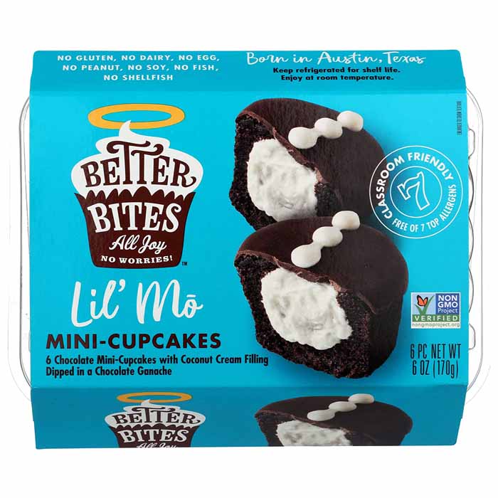 Better Bites - Mini Mostess Cupcakes, 6 Pack