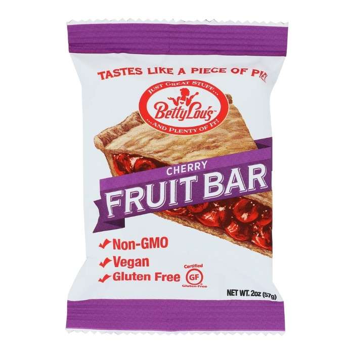 Betty Lou's - Gluten-Free Cherry Fruit Bars, 2oz - front