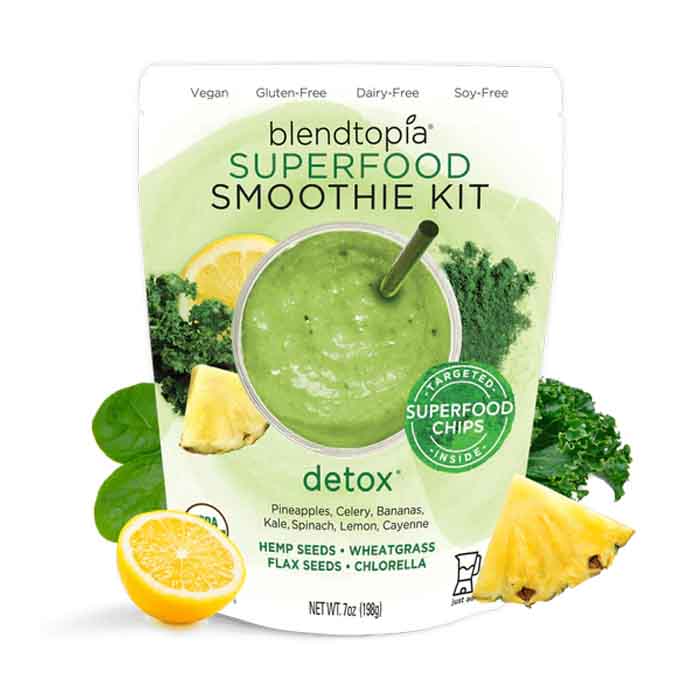 Blendtopia - Detox Smoothie, 7oz