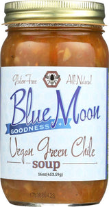 Blue Moon Goodness: Green Chile Vegan Soup , 16 Oz

 | Pack of 6