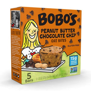 Bobo's - Peanut Butter Chocolate Chip Bites- 6.5oz | Pack of 6
