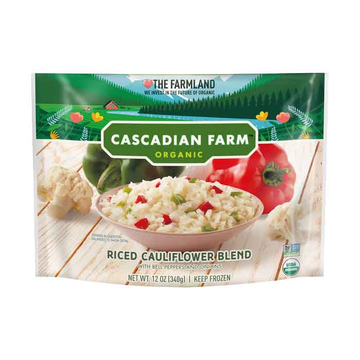Cascadian Farm - Cauliflower Peppers Onion Org, 12oz