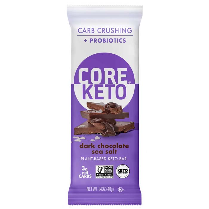 Core Foods - Bar - Dark Chocolate Sea Salt Keto, 1.4oz