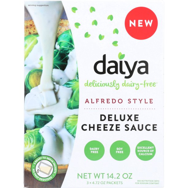 Daiya - Alfredo Style Deluxe Cheeze Sauce, 14.2oz | Pack of 8 - Plan-txs