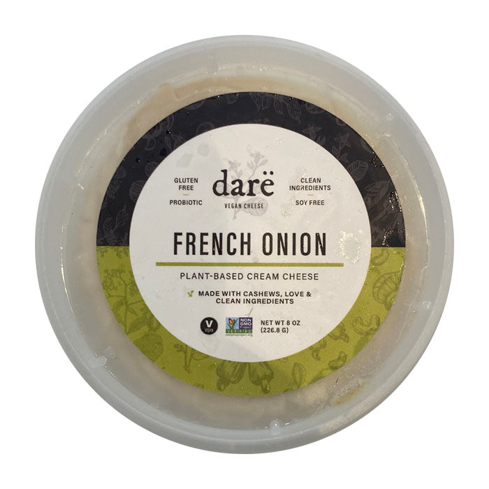 Dare Vegan Cheese - Cream Cheese French Onion ,8oz