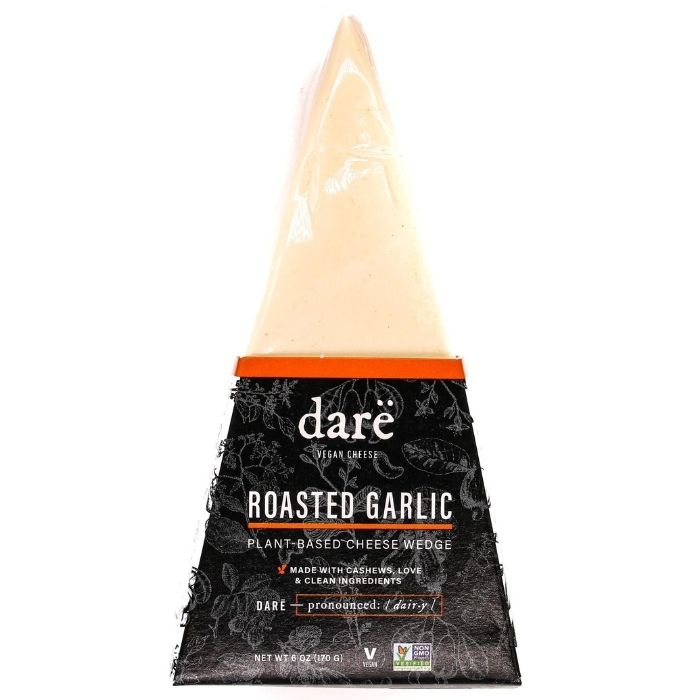 Dare Vegan Cheese - Roasted Garlic Brie, 6oz - front