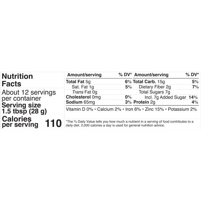 Deux - Enhanced Cookie Dough Chocolate Chip, 12oz - back