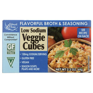 Edward & Sons - Veggie Bouillon Cubes, 2.2oz
