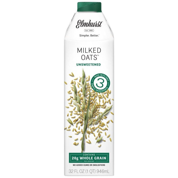 Elmhurst - Oat Milk  Unsweetened, 32oz