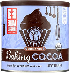 Equal Exchange - Organic Baking Cocoa, 8 oz | Pack of 6