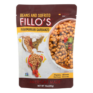 FILLOS Beans Garbanzo Panamanian, 10 oz
 | Pack of 6