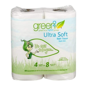 Green2 - Ultra Soft Tree-Free Bath Tissue, 4pk