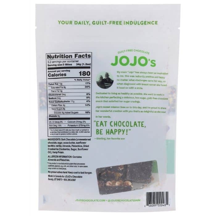 jojo"s - Goes Hawaiian Bites - back