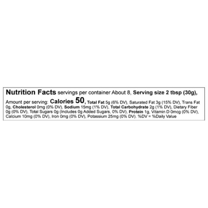 Kite Hill - Sour Cream Alternative, 8oz - back