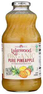 Lakewood Juice Pure Pineapple Organic , 32 Fl Oz
 | Pack of 6