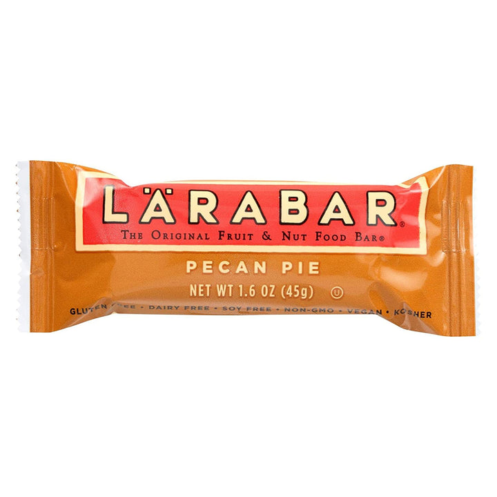 Laraba Pecan Pie Nutritional Bar, 1.6 oz | Pack of 16 - Plan-txs
