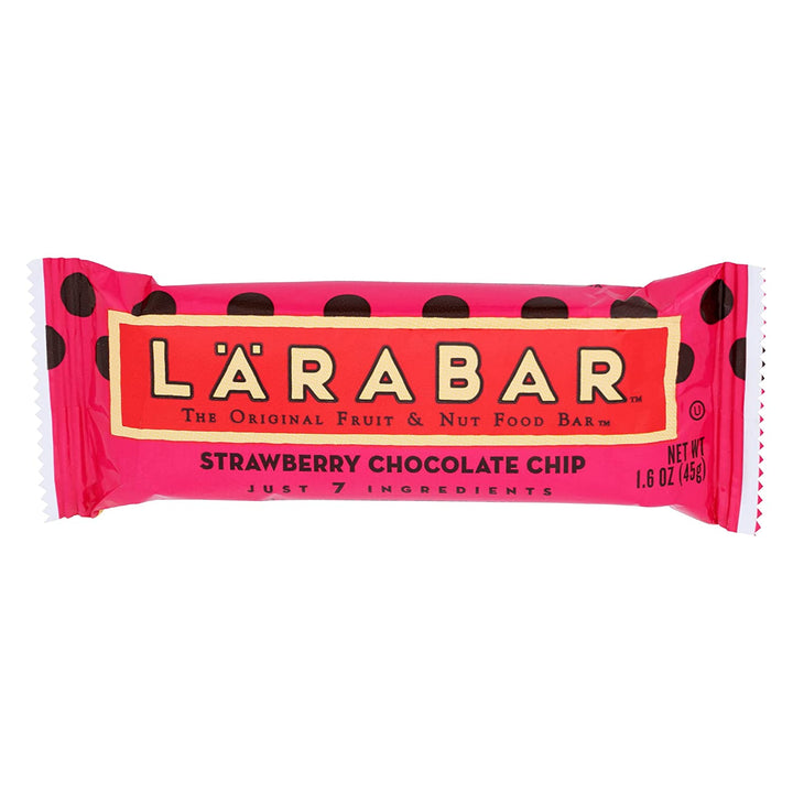 Larabar Bar Strawberry chocolate olate Chip, 1.6 oz | Pack of 16 - Plan-txs
