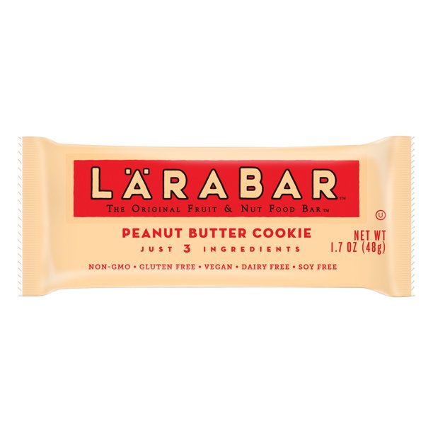Larabar Peanut Butter Cookie Nutritional Bar, 1.7 oz | Pack of 16 - Plan-txs