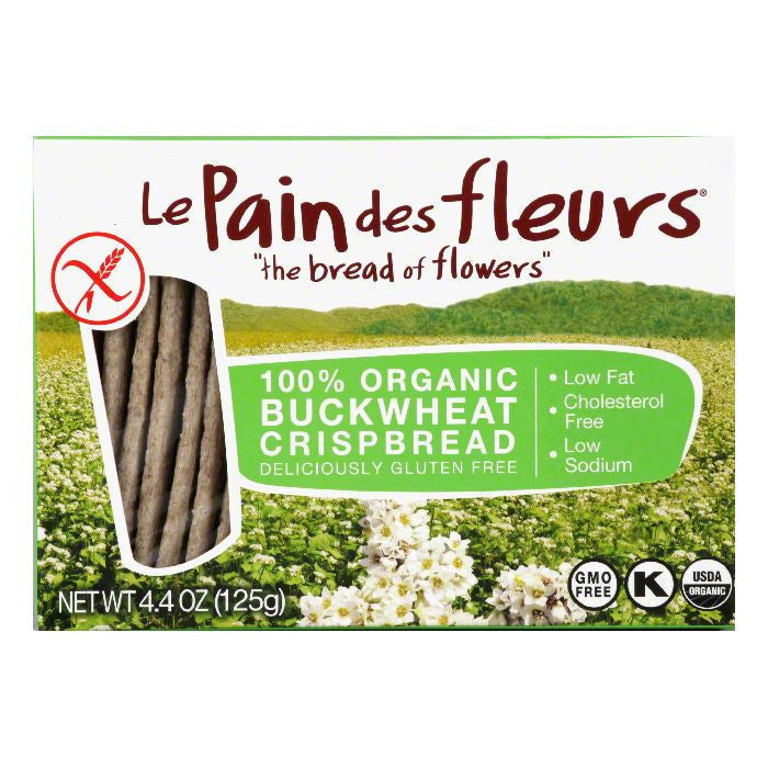 Le Pain des Fleurs Crispbread, Buckwheat
 | Pack of 6 - Plan-txs