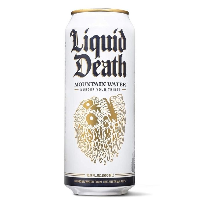 Liquid Death - Mountain Water, 16.9oz - front