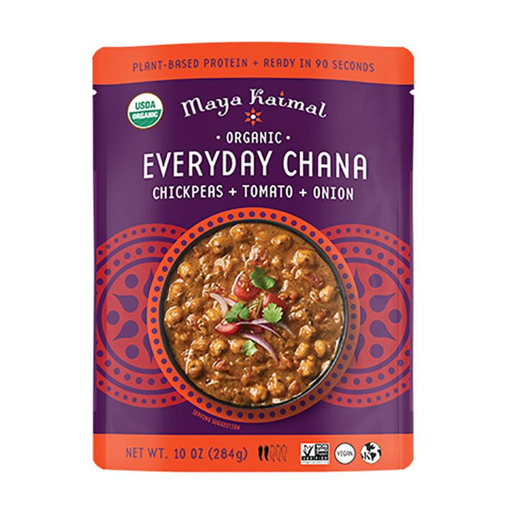 Maya Kaimal Everyday Chana Chickpeas + Tomato + Onion, 10 oz
