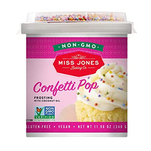 Miss Jones Baking Co Frosting Confetti Pop, 11.98 Oz
 | Pack of 6