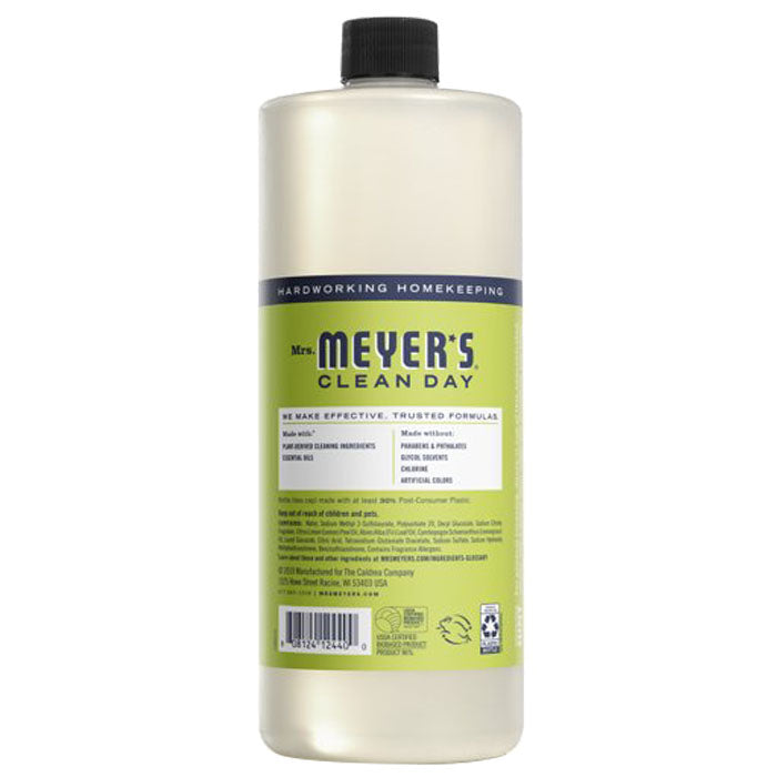 Mrs. Meyer's - Multi-Surface Concentrate - Lemon Lime, 32oz - back