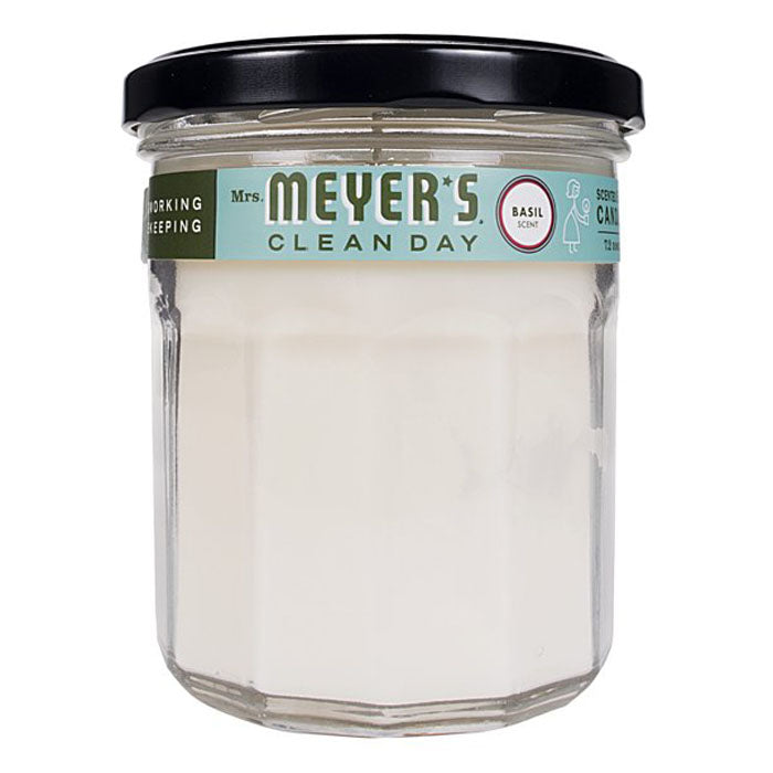 Mrs. Meyer's - Soy Candles - Basil, 7.2oz