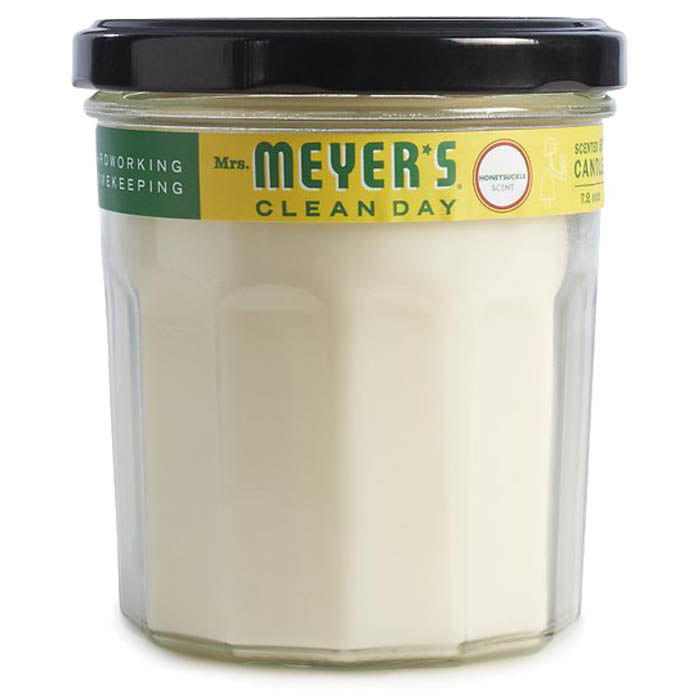 Mrs. Meyer's - Soy Candles - Honeysuckle, 7.2oz