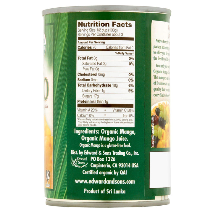 Native Forest-Mango Chunks, 14 oz