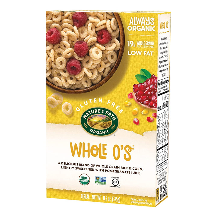 Nature's Path - Organic Whole Os Cereal Gluten Free, 11.5oz | Pack of 12 - Plan-txs