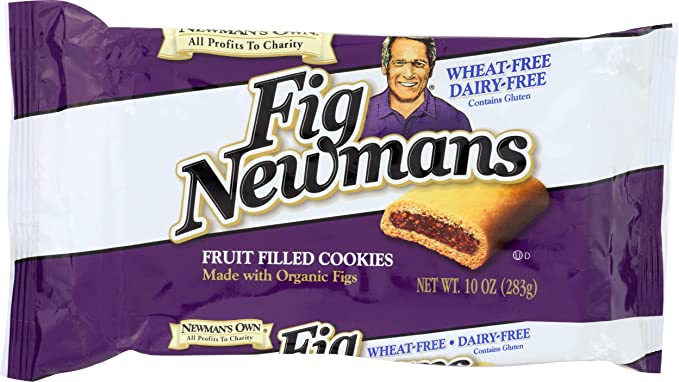 Newman's Own Organics Fig Newmans Fruit Filled Cookies 10 Oz
 | Pack of 6 - Plan-txs