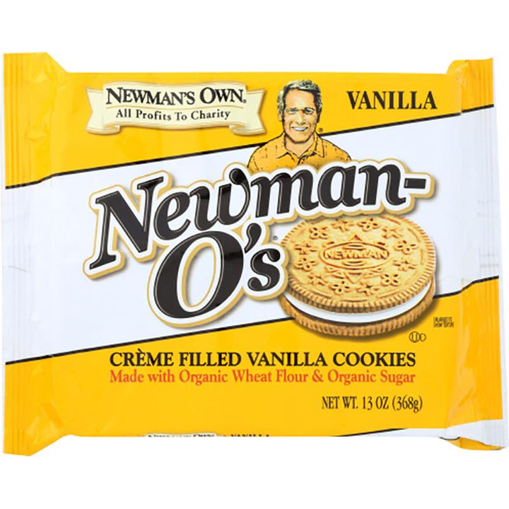 newmans own newman os vanilla creme vanilla cookie