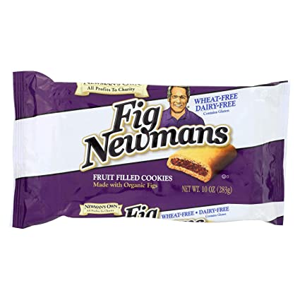 Newmans Own Organic Wheat Free Fig Cookie Bar, 10 oz | Pack of 6 - Plan-txs