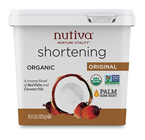 Nutiva - Organic Shortening Original, 15oz | Pack of 6 - Plan-txs
