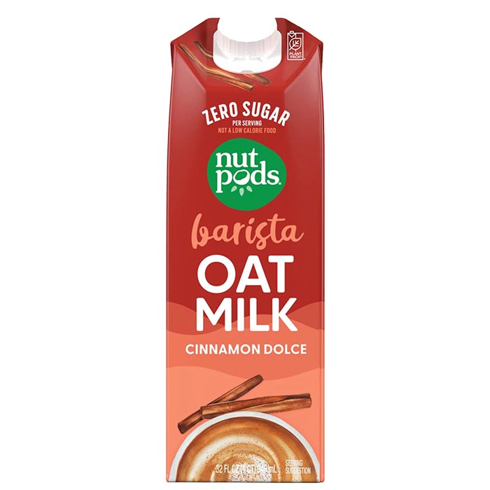 Nutpods - Barista Oatmilk - Cinnamon Dolce, 32 fl oz